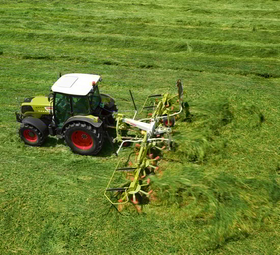 New mowers and tedders at Grassland