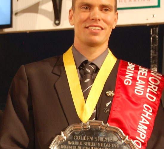 Rowland Smith – World Sheep Shearing Champion