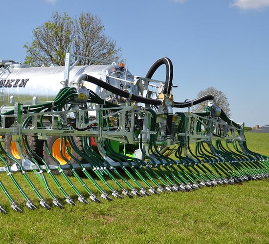 GPS guided slurry spreading with Joskin