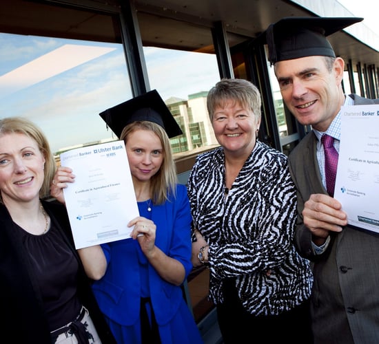 Ulster Bank staff awarded ag' finance certificates