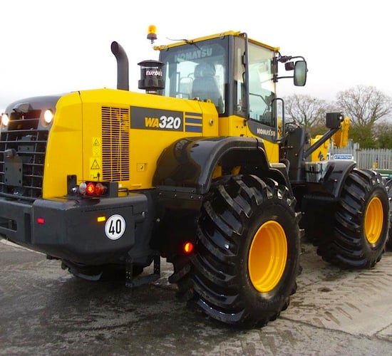 Punchestown debut for new Komatsu wheel loader