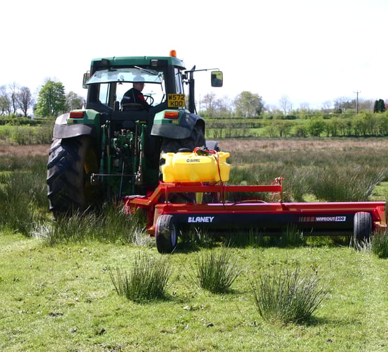 Dealing with the scourge of rushes in grassland