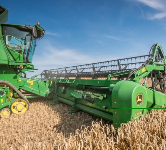 New John Deere technology at Cereals 2015