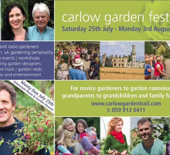 Monty Don set to be the highlight of Carlow Garden Festival