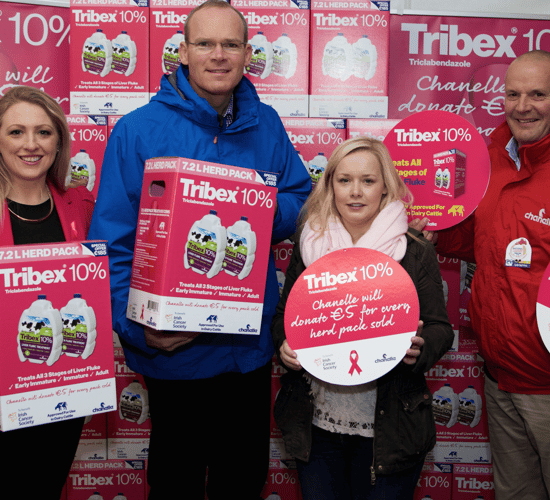 Tribex 10% goes pink for the Irish Cancer Society