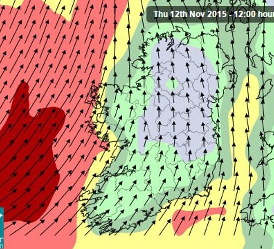 Wind Warning: 120km/h winds to batter west coast on Thursday