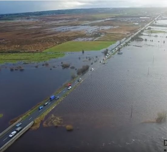 Flooding video: 'The whole of Galway is like a turlough'