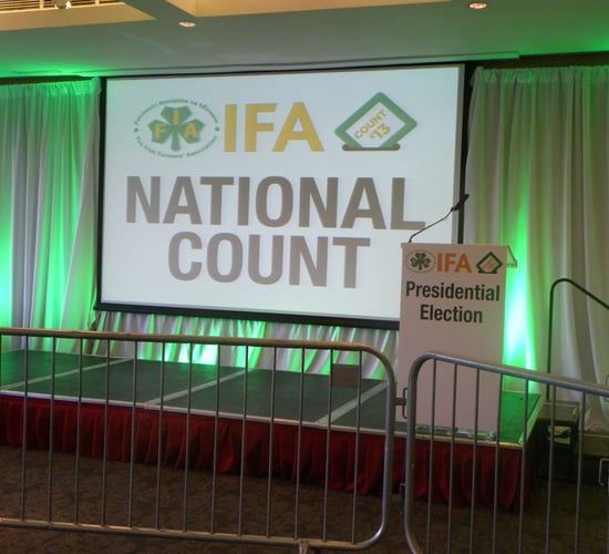 Last chance to hear the IFA presidential candidates tonight, as voting kicks off