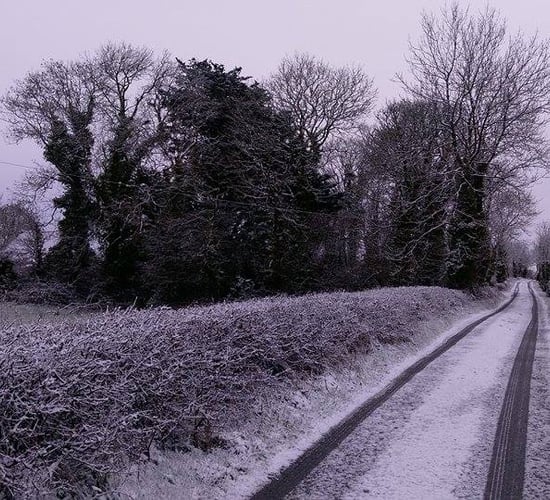 Status Orange snow and ice warning issued