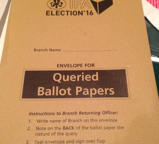 Wide range in voter turnout for IFA election