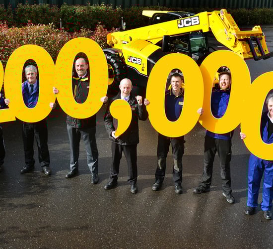 JCB produces its 200,000th Loadall handler