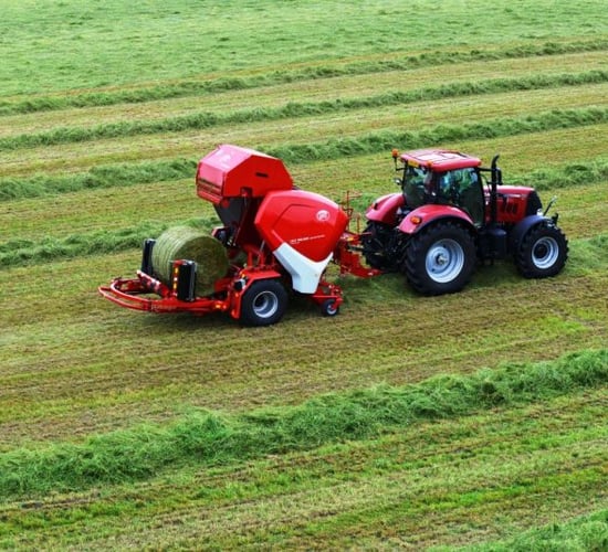 Lely demonstrates its latest baler wrapper combination at Grass and Muck