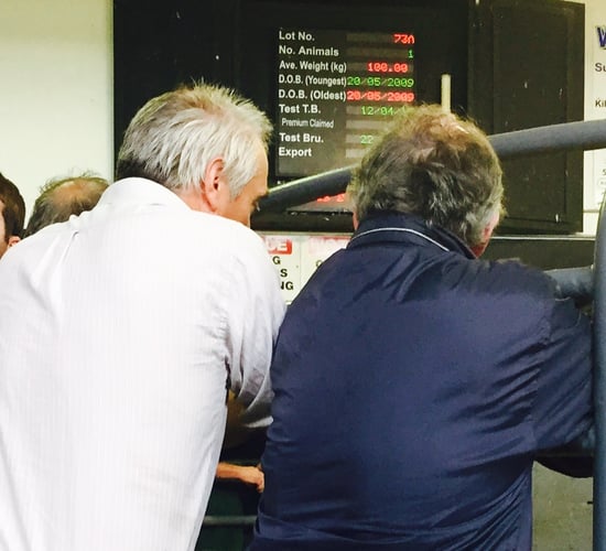 Farmers smoking at the mart is 'totally, totally unacceptable'