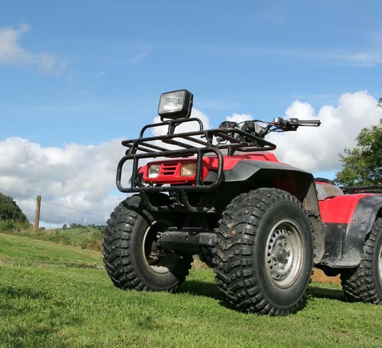 Prospective purchasers warned off buying stolen quad