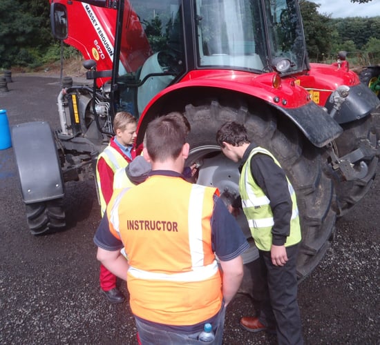 Under 16s in the North need a certificate to drive a tractor (courses now open)