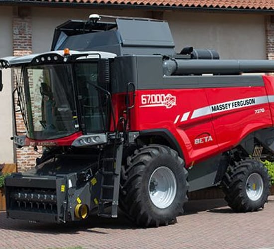 67,000th combine harvester rolls off the AGCO production line in Italy