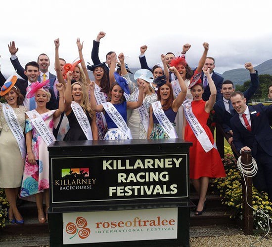 Meet three of the Rose of Tralee Escorts with road frontage
