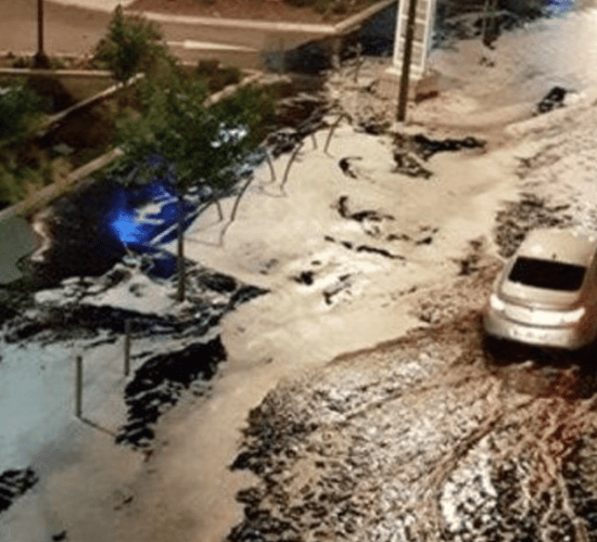 Wine floods the streets of French town as 'war' breaks out between France and Spain