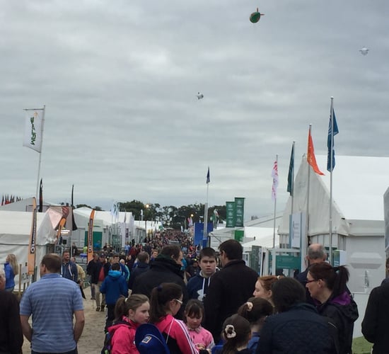 Record-breaking numbers attend Day One of Ploughing 2016
