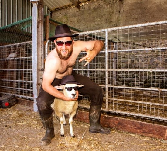 Pics: The topless Irish Farmer Calendar is going global