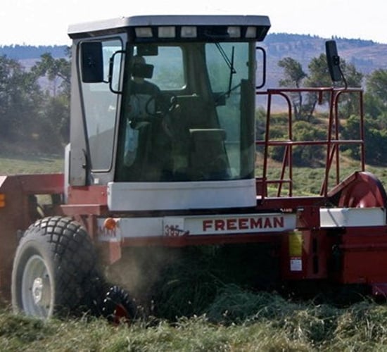 Have you ever seen a self-propelled 'small' square baler?