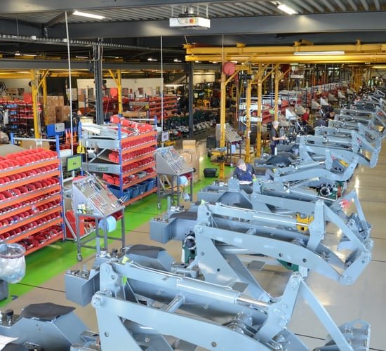 Loader manufacturer set for factory expansion