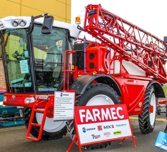 Video: Big but 'light' Bargam sets the scene for spraying