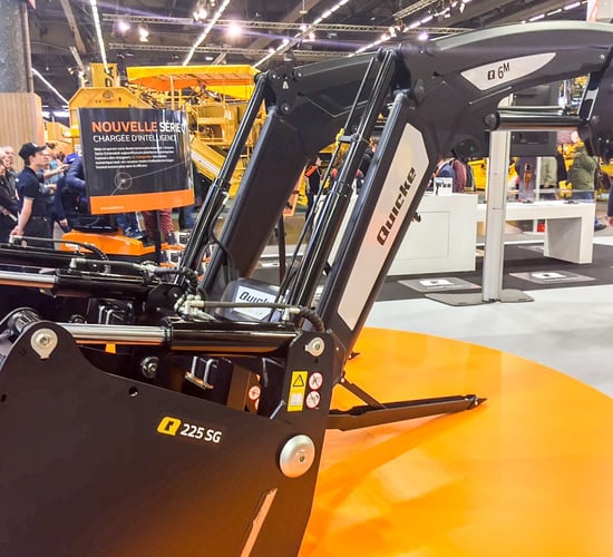 SIMA 2017: Weighing 'on the go' with Quicke's latest loader
