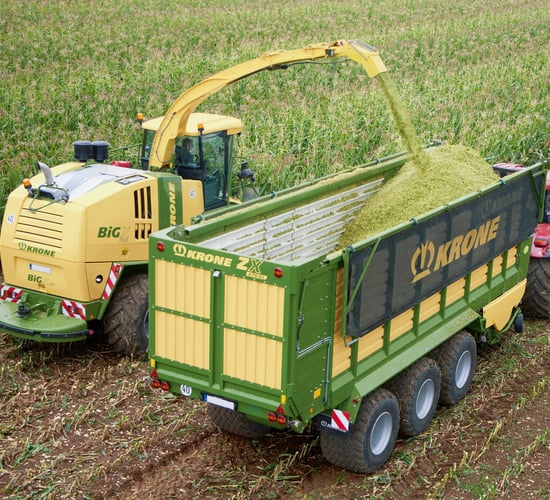 Krone looks to Liebherr for muscle –  for its 'mid-sized' foragers