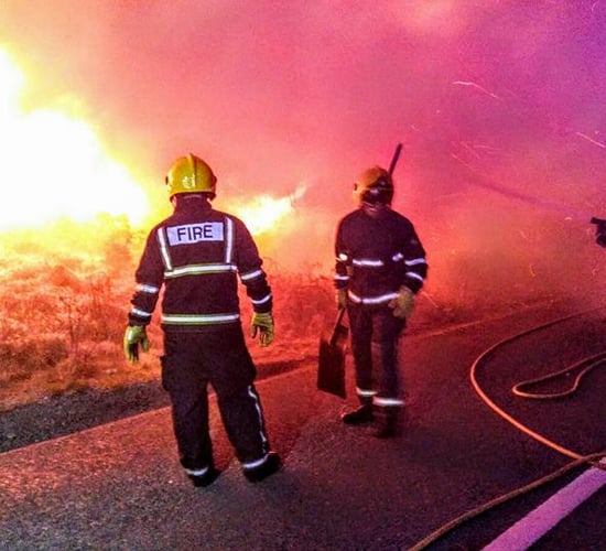 Video: Weekend sunshine sparks a 'surge' in illegal wild fires