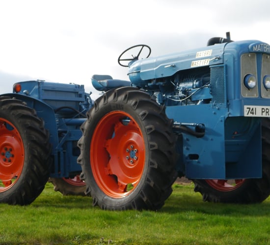 Classic tractor sells for over £86,000 at auction, setting a new UK record