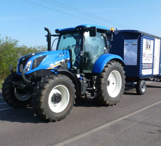 'Blue' tractor marathon to stop in Galway...on an overseas adventure