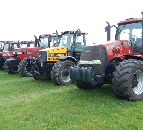 Pics: Tractors command 'strong' prices at UK dispersal sale