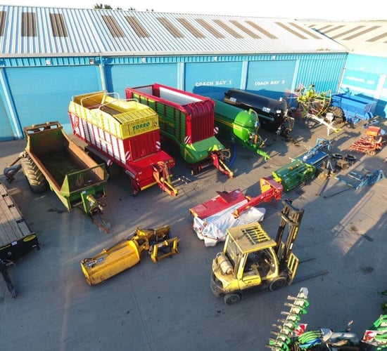 Pics: Auction of one agri-contractor's fleet makes €700,000