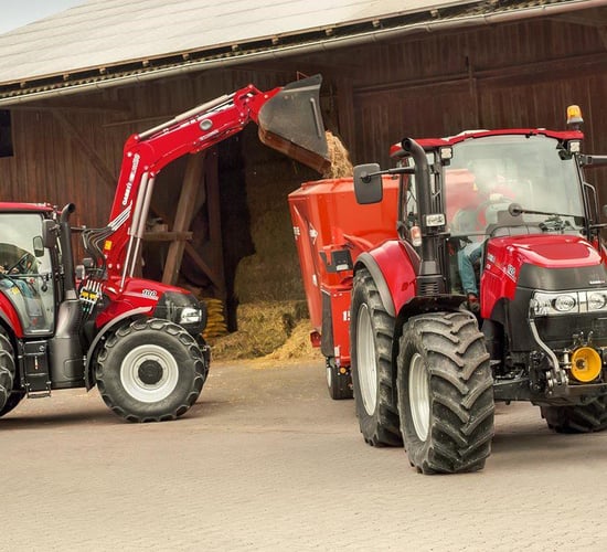 Pics: New tractors and upgraded round balers at Grassland & Muck UK 2017