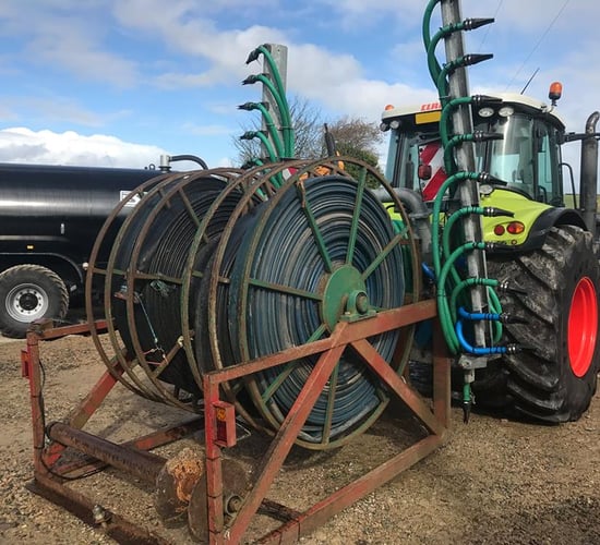 1,000 gallons of pig slurry worth up to €50