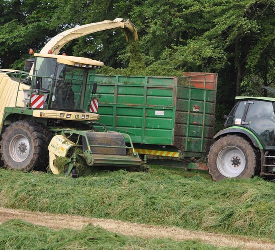 Farmers shifting silage warned not to create traffic chaos