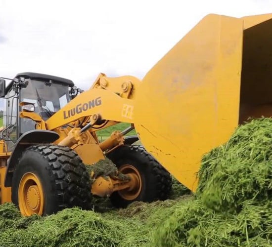 East meets west: Room for a Chinese loader on the silage pit?
