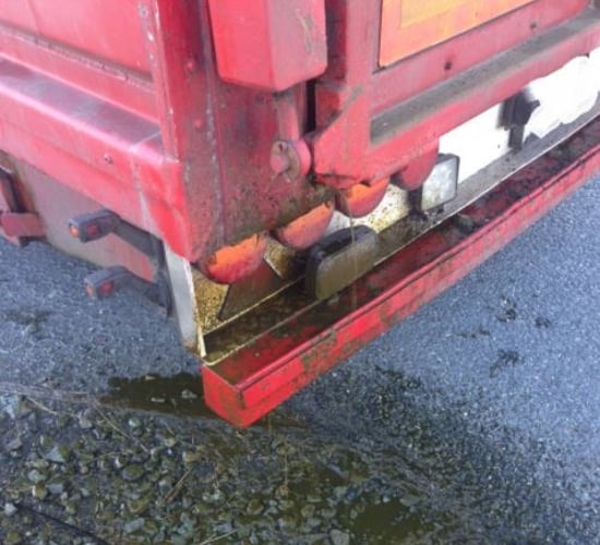 Livestock haulier fined for causing a stink with leaky truck