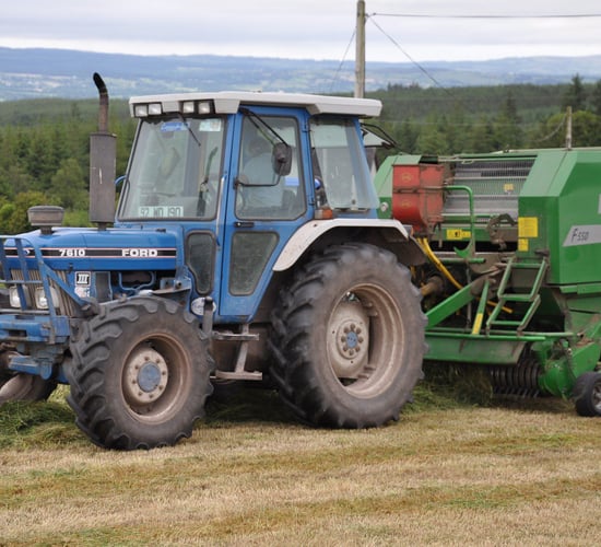 Grass surpluses mean 'lots of bales'