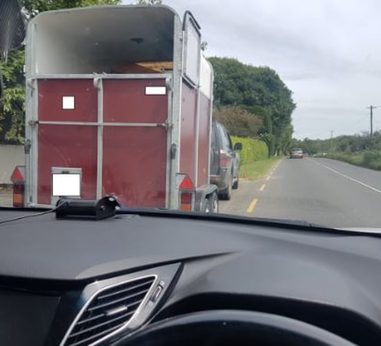 Jeep driver to end up in court after towing trailer with incorrect licence