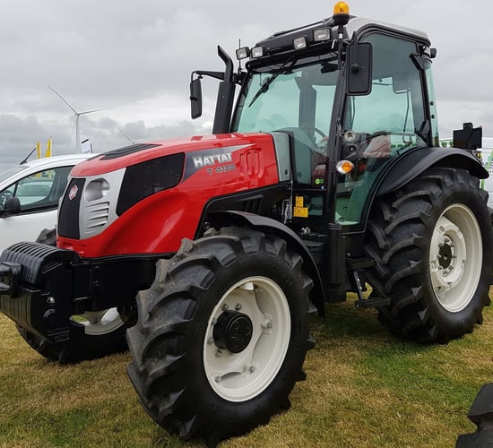 Turkish tractors on their way to Fermanagh