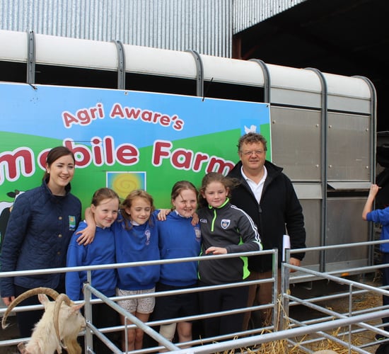 Midlands farmer drives mobile farm campaign