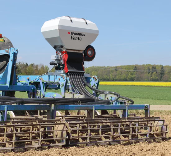 New electric-drive air seeder launched by Spaldings