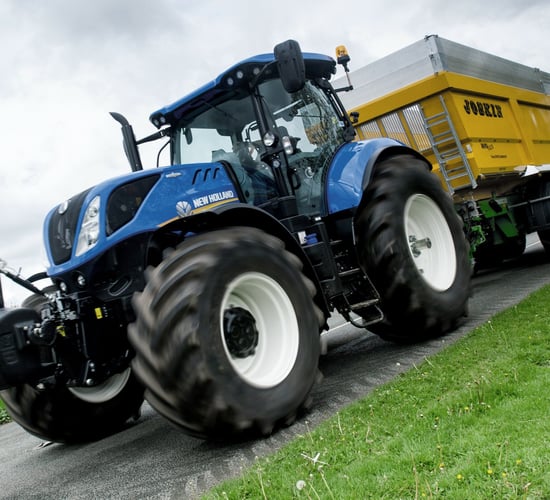 Package of upgrades for 'Long Wheelbase' T7 tractors