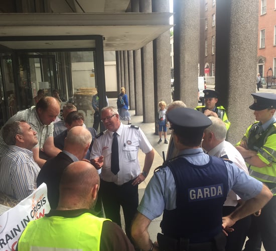 IFA cooperates with Dublin Fire Brigade to reduce potential straw fire risk