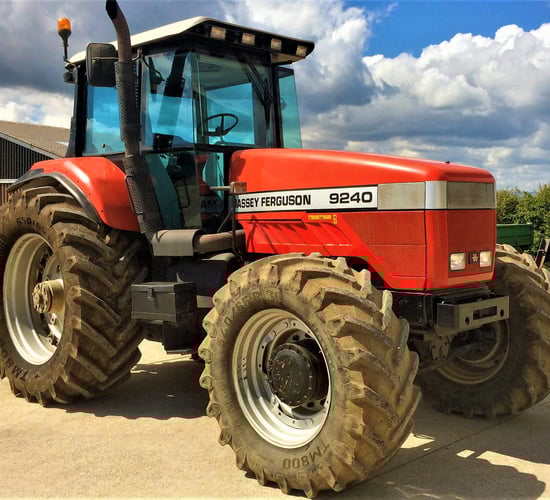 Pics and prices: Eye-catching tractors steal the show at UK auction