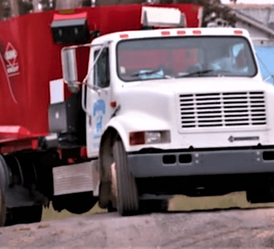 Video: Watch this manure-powered feed lorry in action