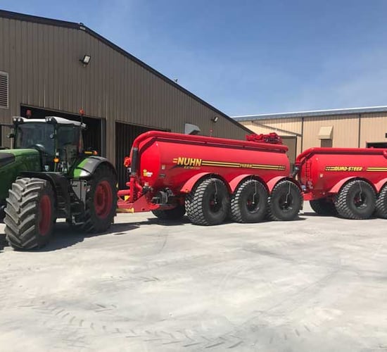 Hooking up a slurry 'road-train': When one tanker just isn't enough