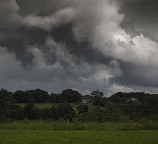 Status Orange weather warning in place for today